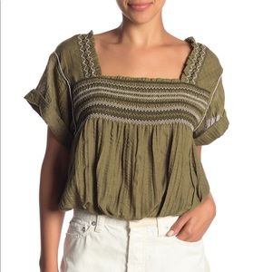 FREE PEOPLE WANDERING SKIES TOP